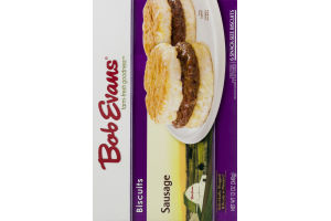Bob Evans Biscuits Sausage - 6 CT