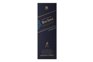 Виски 0.75л 40% Blue label Johnnie Walker к/у