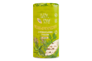 Хлібці рисово-кукурудзяні з прованськими травами Tasty Style м/у 110г
