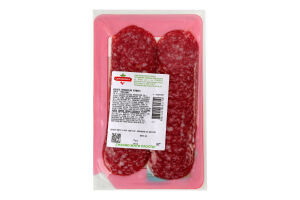 Ковбаса нарізка Горіхова Самобранка с/к 1с лоток 0.08кг