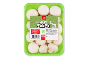 Шампиньоны свежие белые Хіт продукт лоток 600г
