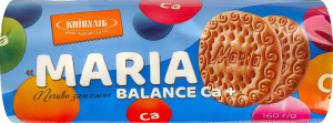 Печенье затяжное Maria Balance Ca+ Київхліб м/у 160г