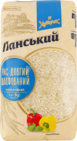 Рис длинный шлифованный Хуторок Панський в/с м/у 1кг