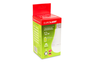 Лампа Eurolamp LED з акумулятор A70 12W 4500K E27