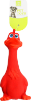 Іграшка-пищалка для собак 17.7х5.8х6.7см №1442435 Качка Nunbell 1шт мікс