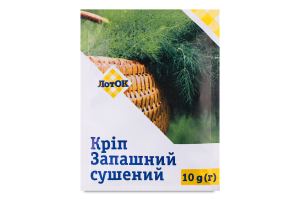 Кріп сушений Запашний ЛотОК м/у 10г
