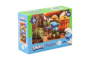 Пазл-міні The Smurfs Фермер з гарбузами 35елементів DoDo