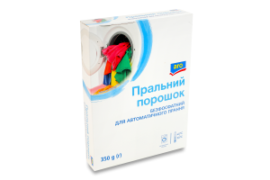 Порошок стиральный для автоматической стирки универсальный безфосфатный aro 350г