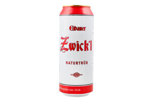 Пиво Eibauer 0,5л з/б Zwickl naturtrub світ 5,2%И083