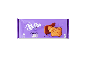 Печенье покрытое молочным шоколадом Choco Moo Milka м/у 120г