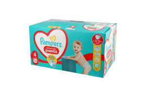 Трусики-підгузники для дітей 9-15кг 4 Pants Pampers 108шт