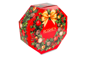 Набор подарочный Рождественский венок Roshen к/у 599г