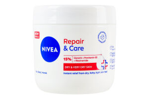 Крем для сухой и очень сухой кожи универсальный Восстановление и уход Nivea 400мл