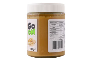 Паста арахисовая с измельченным арахисом Crunchy Go On Nutrition с/б 500г