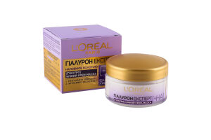 Крем-маска для шкіри обличчя нічний Гіалурон експерт L'Oreal Paris 50мл