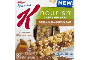 Kellogg's Special K Nourish Chewy Nut Bars Caramel Almond Sea Salt