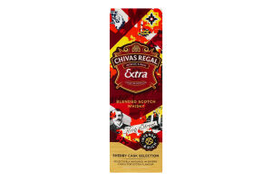Виски 700мл 40% шотландский купажированный Sherry cask selection Extra Chivas Regal к/у