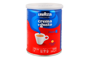 Кава мелена Lavazza Crema e Gusto з/б 250г