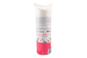 Диски ватні I Love Make Up 80шт Cleanic