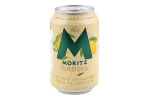 Пиво MORITZ 0,33л Радлер 2,7% з/б И052 (Іспанія)
