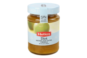 Джем экстра из слив с подсластителями Helios с/б 280г