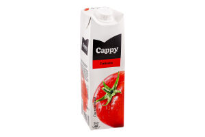 Сік стерилізований із концентрату з сіллю томатний Cappy т/п 1л