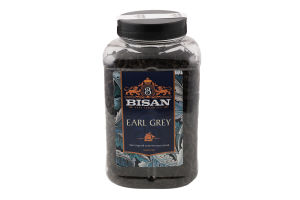 Чай Earl Grey чорний листовий 150г пл/банка Bisan