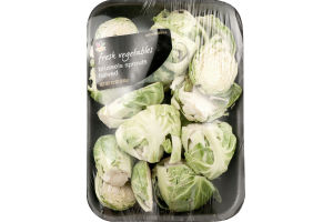 Ahold Fresh Vegetables Brussels Sprouts Halved