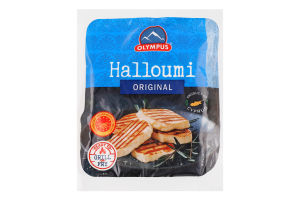 Сир Olympus Halloumi PDO 43% кор/коз/овеч/мол