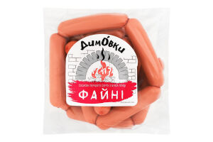 Сосиски из мяса птицы Хорошие Димовки 1с кг