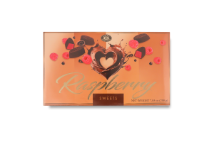 Цукерки Распберрі 200г Бісквіт-шоколад
