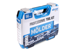 Набір інструментів Molder 1/4\" в кейс 56шт MT60056