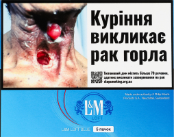 Сигарети з фільтром L&M Loft Blue 100шт