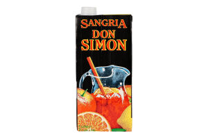 Вино 1л 7% червоне солодке ароматизоване виноградне Sangria Don Simon т/п