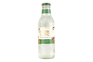 Напій безалкогольний газований низькокалорійний зі смаком кавуна Cucumber&Watermelon Double Dutch с/пл 0.2л