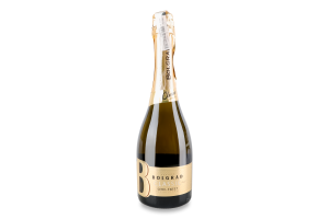 Напиток алкогольный 0.75л 10.5% белый полусладкий сильногазированный Classic Bolgrad бут