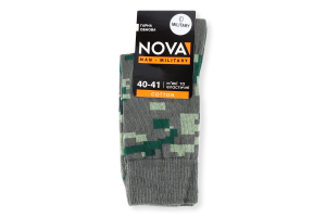 Шкарпетки чоловічі Nova Military пікселі р.25-27