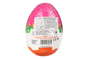 Яйце шоколадне Kinder з сюрпризом рожеве