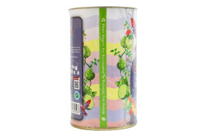 Чай черный байховый листовой с ароматом бергамота Earl Grey Gourmet Hyson тубус 100г