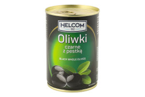 Маслины с косточкой Helcom ж/б 280г