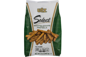 Utz Select Toasted Sesame Pretzels