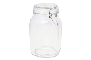 Банка д/зберігання 1,5л скло з бугельним замком KYYW447
