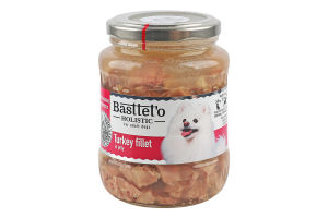 Корм д/собак шматочки філе індички в желе 360г твіст/б Басттет"о