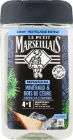 Гель-шампунь для мужчин 4в1 Кедр и минералы Le Petit Marseillais 250мл