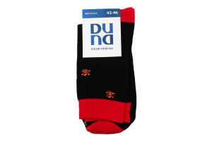 Шкарпетки чоловічі чорні класичні р.27-29 2267 Duna