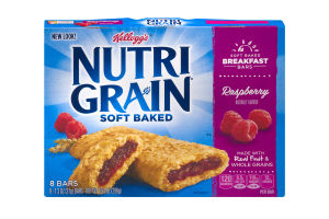 Kellogg's Nutri Grain Soft Baked Bars Raspberry - 8 CT