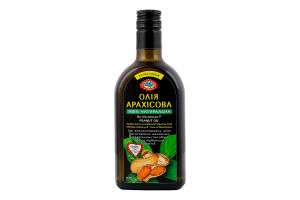 Олія арахісова нерафінована Extra Virgin Golden Kings of Ukraine с/пл 0.35л