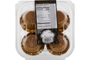 Ahold Spiked Muffins Mudslide with Irish Cream - 4 CT