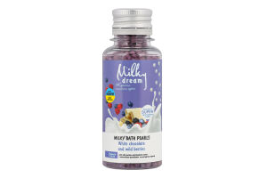 Бісер д/ванн Білий шоколад та лісові ягоди 80г Мілкі дрім