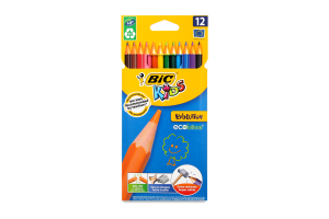 Карандаши цветные Kids Evolution BIC 12шт